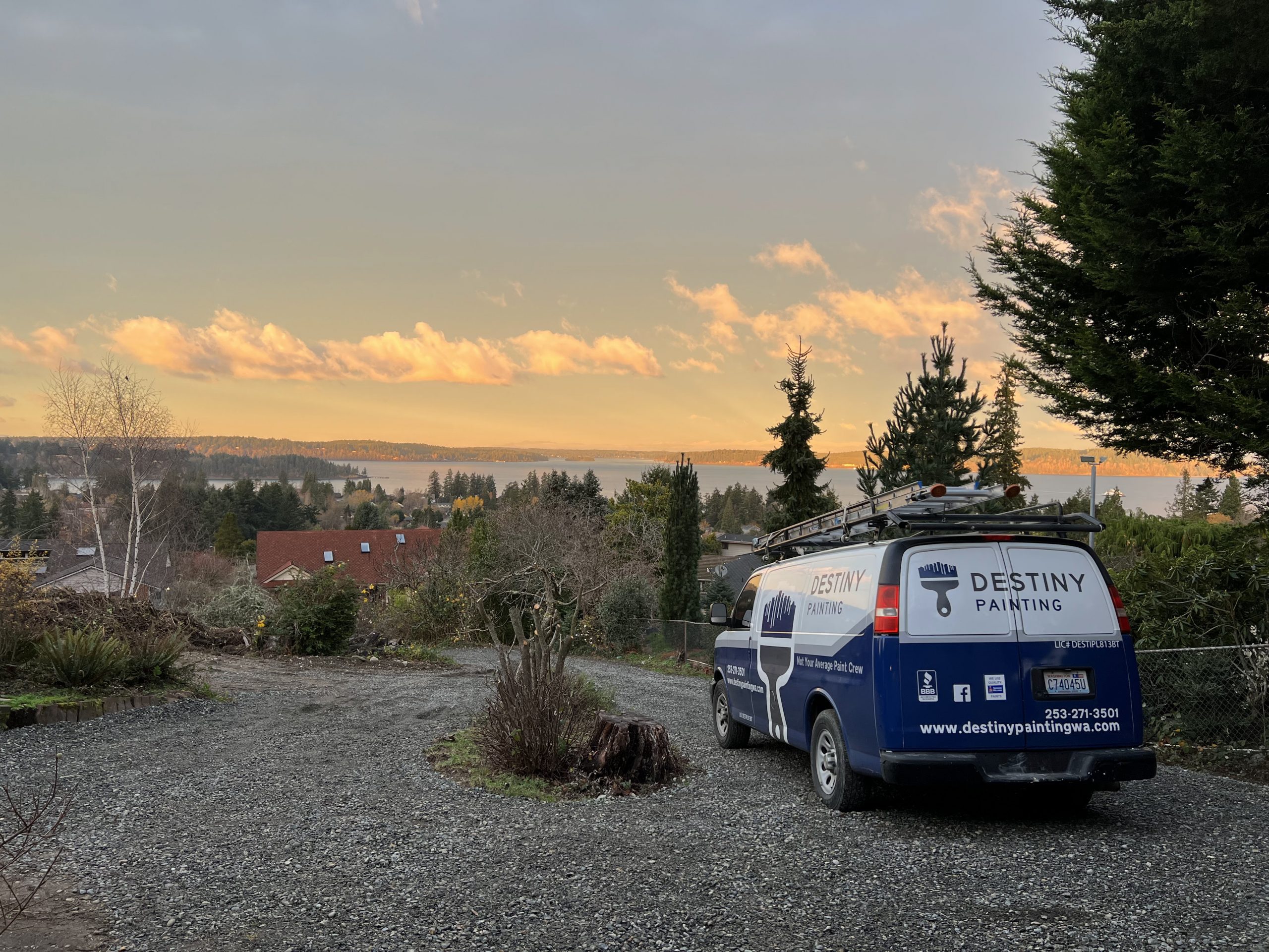 destiny painting van